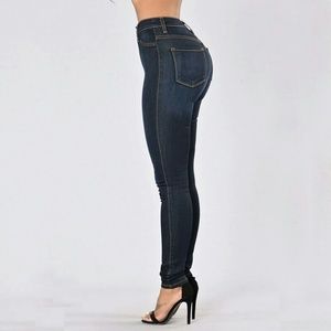 Classic High Waisted Skinny Jeans